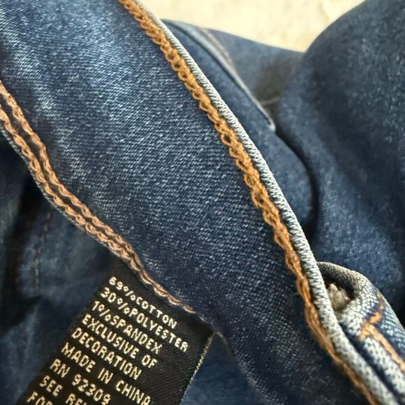 DG2 by Diane Gilman Laced Hem Ankle Skinny Jeans size 24PW NWT - Picture 6 of 9